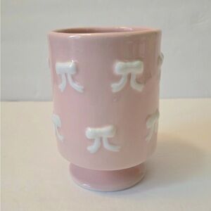 Target Pink Bow Makeup Brush Holder